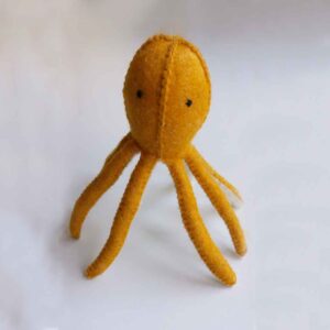 Felt and Soul - polip gyapjúfilc figura